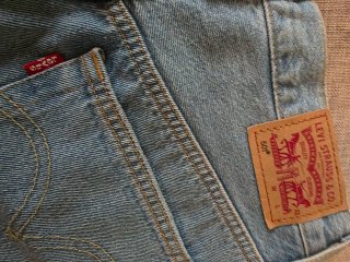 Levi's Shorts Mujer Talla 27 Azul Claro