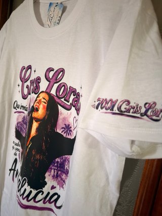 Camiseta Cris Lora Operación Triunfo Talla Única