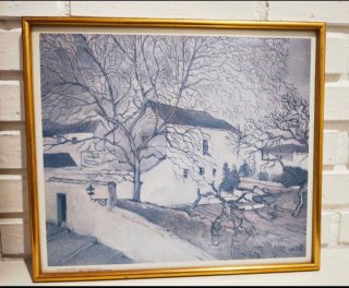 Pareja de cuadros vintage