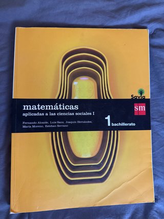 Matemáticas aplicadas a las ciencias sociales I...