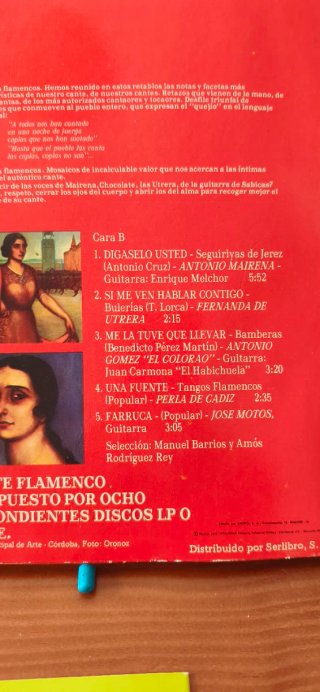 Antología del Cante Flamenco. Retablo 1
