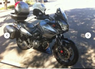 Suzuki V-Strom 650 DL Adventure en color gris