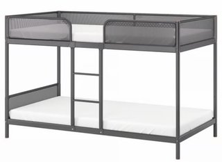 Litera Tuffing IKEA Metal Gris
