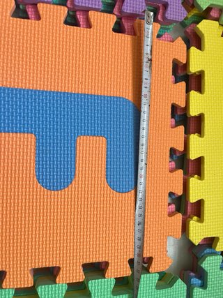 Puzzle Goma Eva Letras y Números