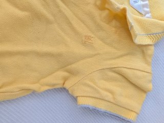 Camisa polo amarilla bebé Mayoral