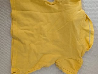 Camisa polo amarilla bebé Mayoral