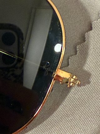 Gafas de sol Ray-Ban Aviator metal oro