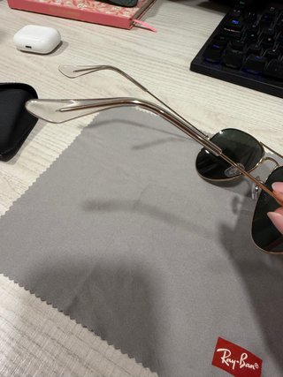 Gafas de sol Ray-Ban Aviator metal oro