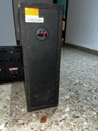 Sistema de altavoces LG negro