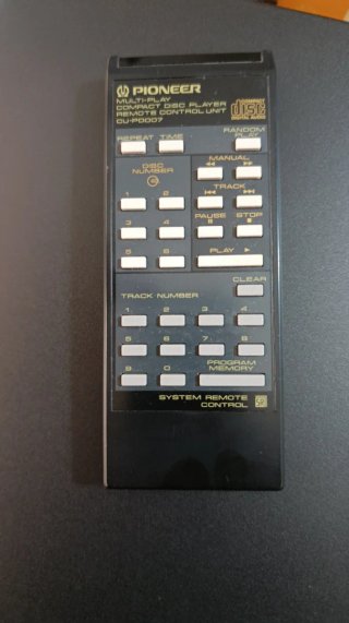 Pioneer PD-M550 Reproductor CD 6 Discos