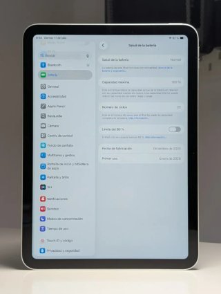 Garantía iPad A16 128Gb 11".