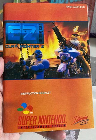 Clay Fighter 2 Super Nintendo SNES