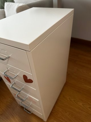 Cajonera Metálica Ikea Helmer 6 Cajones