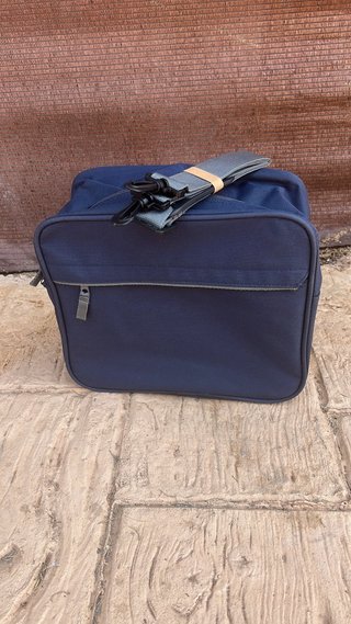Bolso de viaje azul