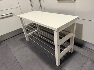 Banco Zapatero Blanco IKEA Metal