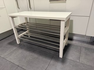 Banco Zapatero Blanco IKEA Metal