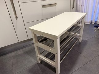 Banco Zapatero Blanco IKEA Metal