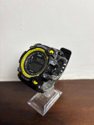 Reloj Deportivo Sport Watch Negro y Amarillo