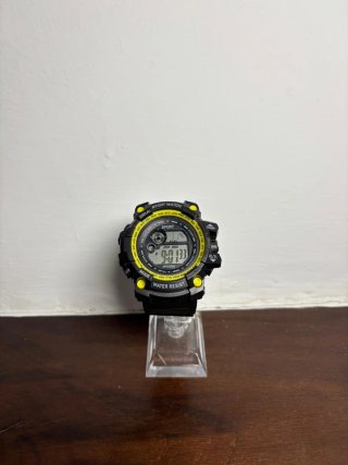 Reloj Deportivo Sport Watch Negro y Amarillo