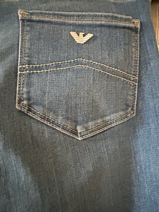 Pantalón vaquero Armani azul