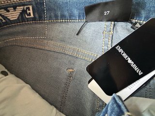 Pantalón vaquero Armani azul