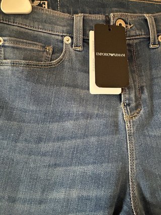 Pantalón vaquero Armani azul