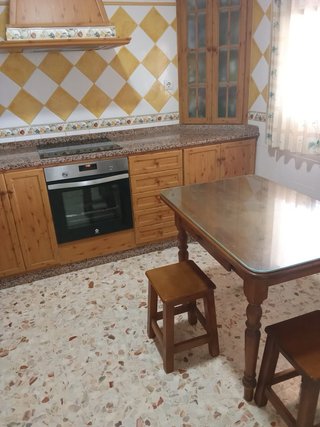 Mueble de cocina madera y metal