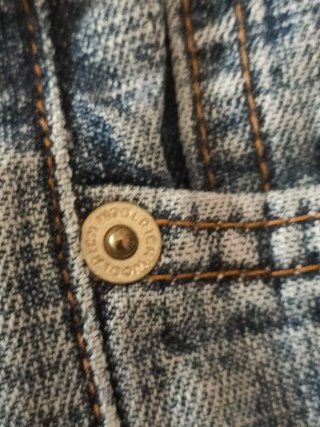 Jeans corti Woolrich blu