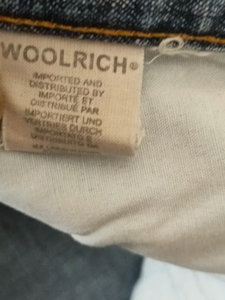 Jeans corti Woolrich blu