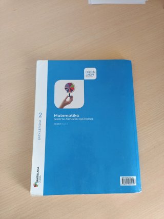 Matematika gizarte zientziei aplikatua, 2 Batxi...