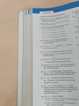 Matematika gizarte zientziei aplikatua, 2 Batxi...