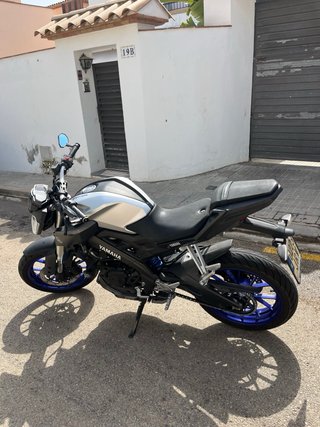Yamaha MT-125 ABS 2015 Plata/Azul