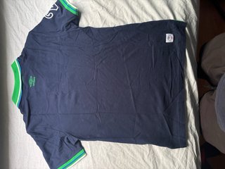 Polo Umbro Vintage Azul y Verde