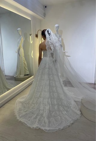 Vestido de Novia Princesa Encaje