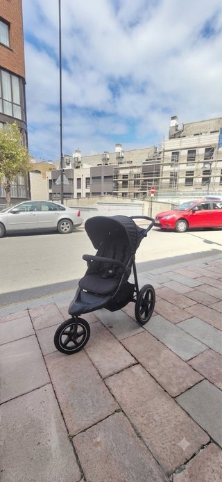 Silla de paseo negra