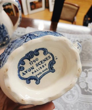 Juego de café/té de loza inglesa