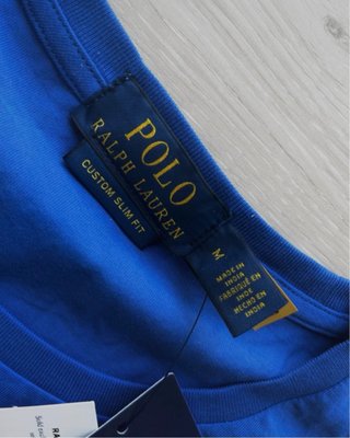 Camiseta Polo Ralph Lauren Algodón Azul Talla M
