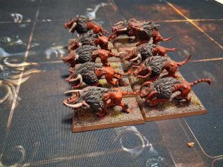Mastines del Caos Oldhammer (Warhammer)