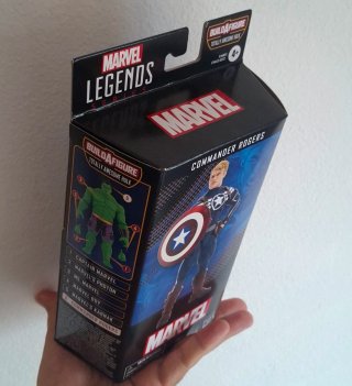 Marvel Legends Commander Rogers 2022 15cm Hulk BAF