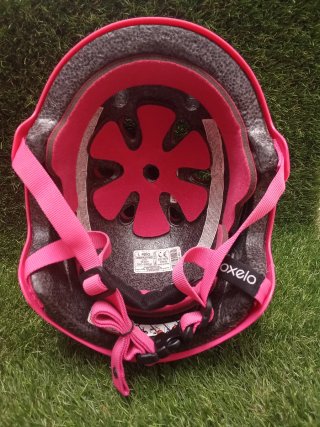 Casco rosa Oxelo