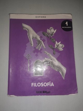 Filosofía 1º Bachillerato. Libro del estudiante...