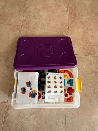 Magneto Blocks coche Juego Construcción Magnético