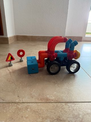 Magneto Blocks coche Juego Construcción Magnético