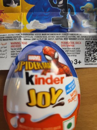 Kinder Joy Spiderman Sorpresa