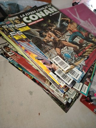 Lote 30 cómics Conan el Bárbaro La Espada Salvaje