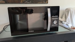 Microondas Hyundai Negro