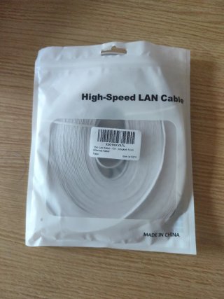 Cable Ethernet Cat 6 Plano 15m RJ45