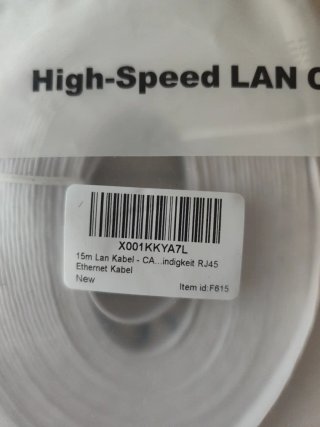 Cable Ethernet Cat 6 Plano 15m RJ45