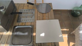Horno de pizza Klarstein a pellets