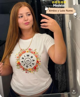 Camiseta mujer manga corta